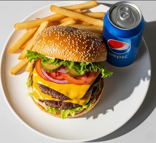 Cheesy Cheese Burger 