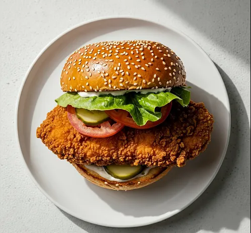 Peri Peri Chicken Zinger Burger 