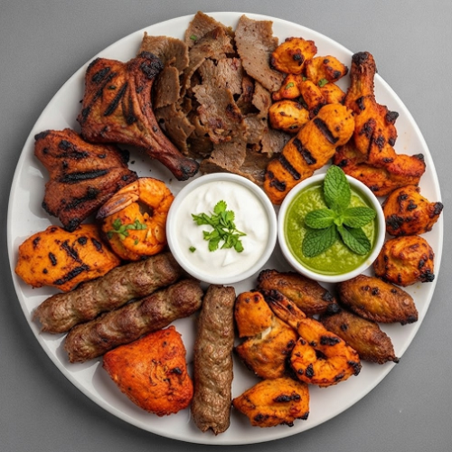 Tandoori Mixed Grill Main Meal 2 