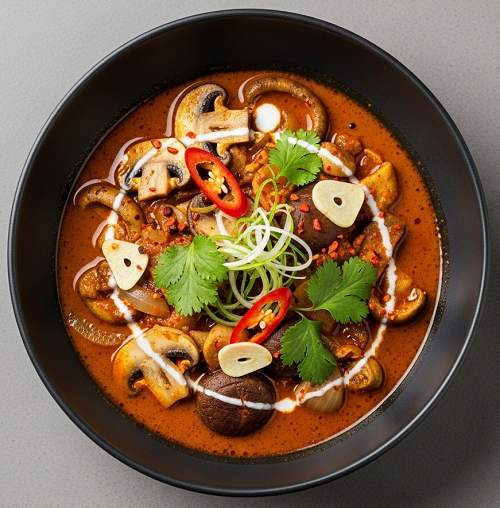 Mushroom Curry 