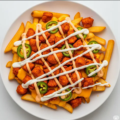 Salt & Pepper Chicken Loaded Fries 