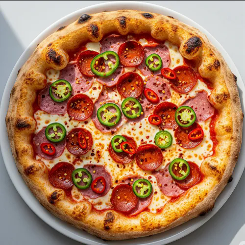 Spicy Maet Feast Pizza 