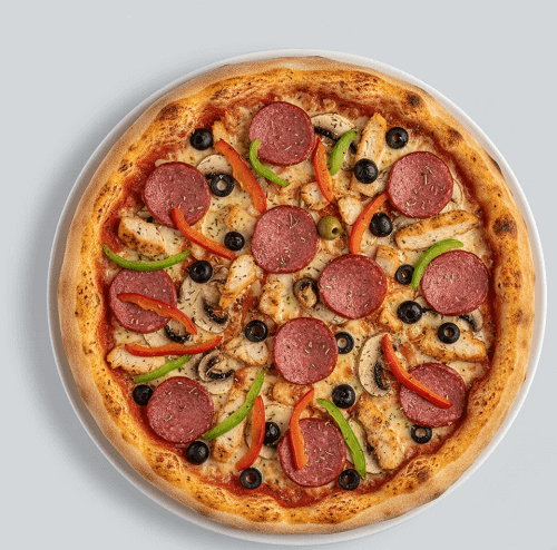 Rooster Booster Pizza 