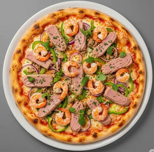 Seafood Special Pizza 