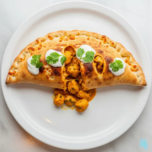 Chicken Tikka Calzone 