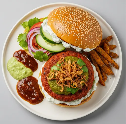 Mirchi Masala Special Burger 